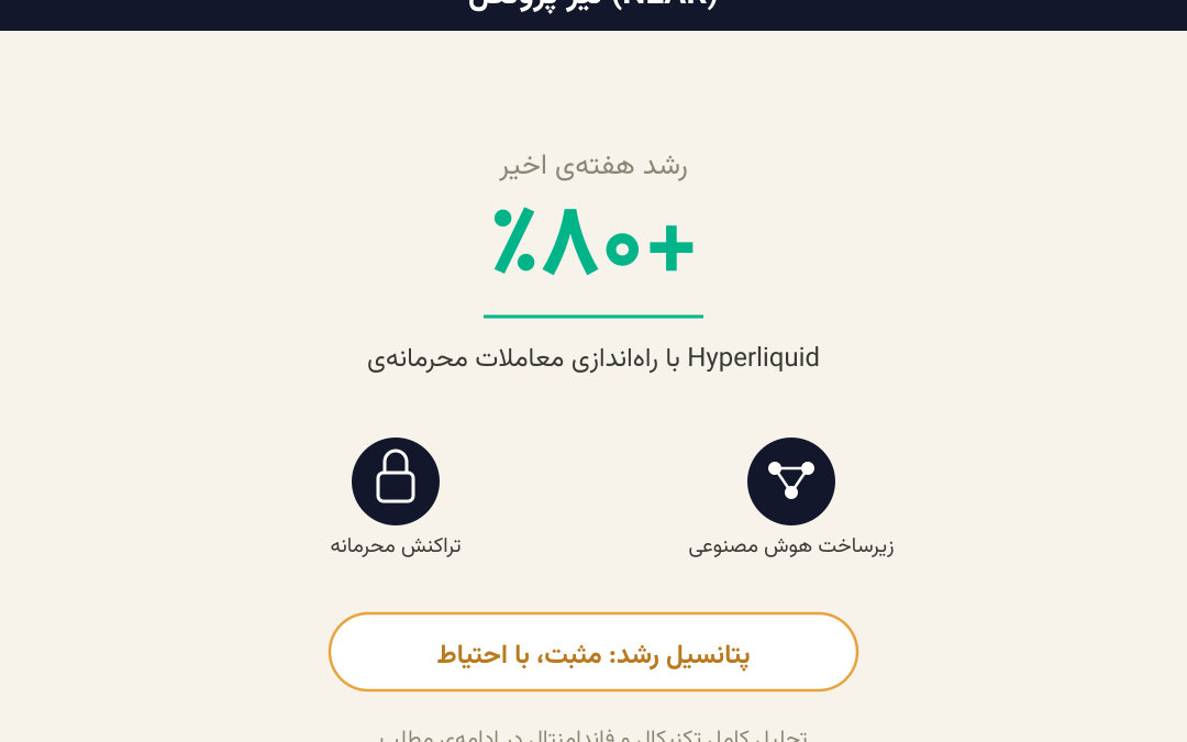 تحلیل ارز NEAR